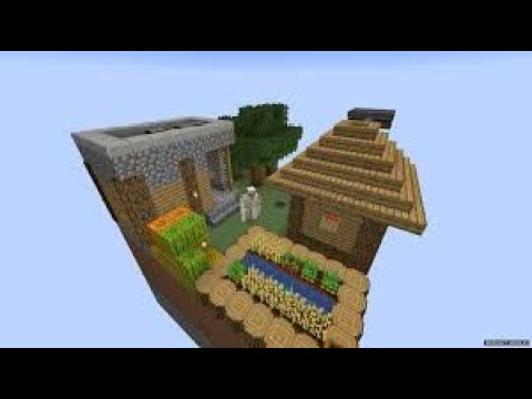 Видео: Minecraft 1 чанк 1 часть