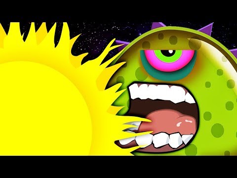 Видео: ХИЩНЫЙ СЛИЗЕНЬ СЪЕЛ СОЛНЦЕ! Игра про ГОЛОДНОГО СЛИЗНЯ Tales from Space: Mutant Blobs Attack (ФИНАЛ)