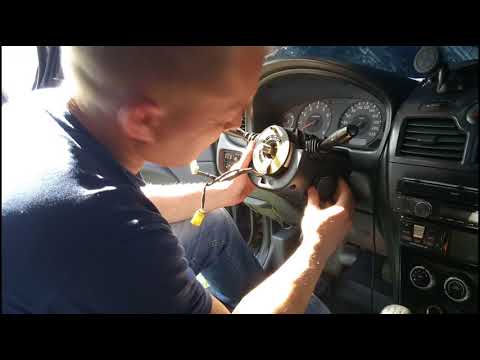 Видео: Замена подрулевого шлейфа, и как снять AIRBAG водителя