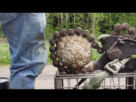 Видео: Найдены 2 великолепных крупных жеоды Кеокук с потрясающими цветами!!