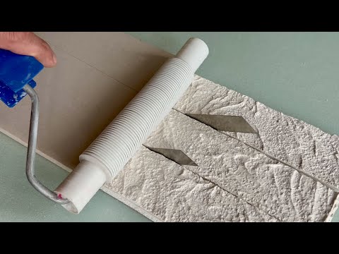 Видео: Штукатур показал лучший способ изготовления декоративного камня на стену