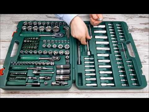Видео: Набор инструмента Hans ТК-177V (177 предметов)