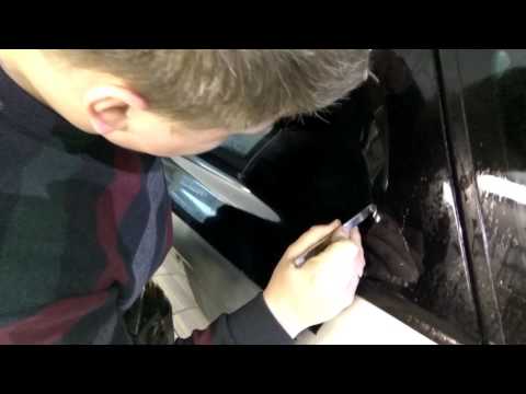 Видео: Тонирование заднего левого стекла Ford Focus III универсал