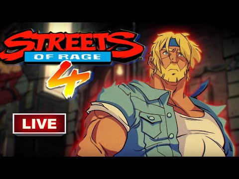 Видео: Streets of Rage 4 на ПК полное прохождение. Стрим
