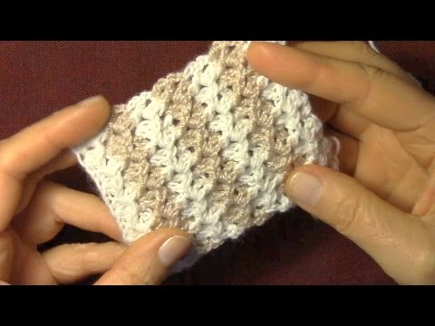 Видео: Рельефный узор крючком