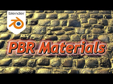 Видео: Материалы Blender 4.5 PBR: как использовать текстурные карты для реалистичного рендеринга