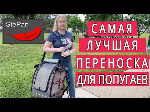 Видео: САМАЯ ЛУЧШАЯ ПЕРЕНОСКА ДЛЯ ПОПУГАЕВ ОТ StePan | РАСПАКОВКА СБОРКА И ОБЗОР