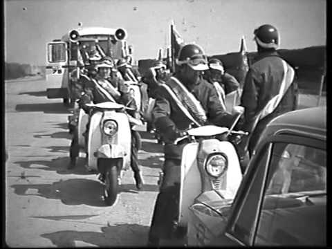 Видео: Мотопробег на мотороллерах Электрон 1978