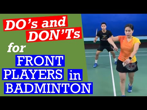 Видео: Что ДЕЛАТЬ И ЧЕГО НЕ ДЕЛАТЬ ПЕРВЫМ ИГРОКАМ в БАДМИНТОНЕ #badminton #coachkennie #badmintontips