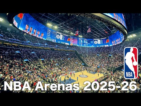 Видео: Все 30 арен НБА и легендарные игроки команд (2025–26)