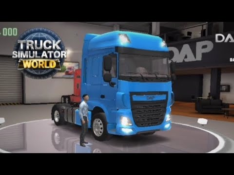 Видео: Она вышла на Андроид! Truck simulator world!