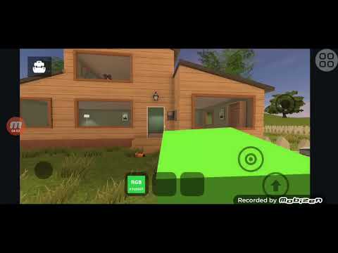 Видео: Играю в angry neighbor гайд на зелёны куб 