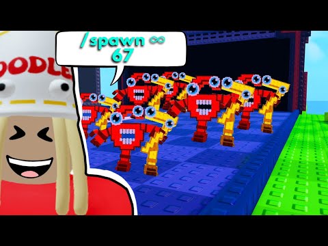 Видео: ЗЛОУПОТРЕБЛЕНИЕ командами администратора в Plants VS Brainrots..