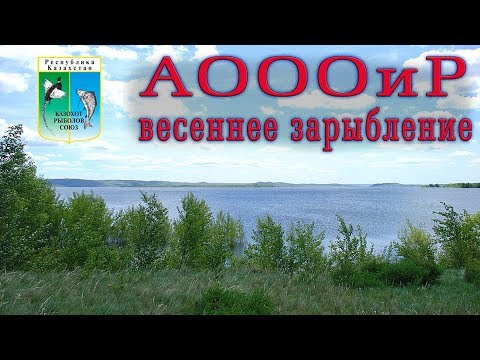 Видео: АОООиР зарыбление водоемов Актюбинской области