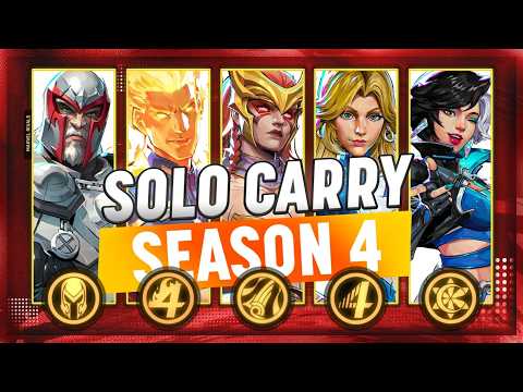 Видео: Играйте за этих 10 героев, чтобы БЫСТРО ПОВЫСИТЬ РАНГ в сезоне Marvel Rivals 4.0!