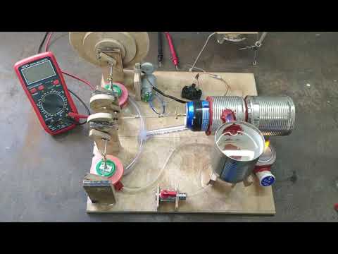 Видео: Тихий двигатель Стирлинга.