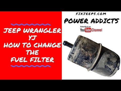 Видео: Jeep Wrangler YJ — поменяйте топливный фильтр