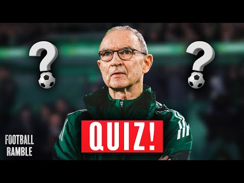 Видео: Можете ли вы назвать ВСЕ команды, за которые играл или которыми руководил Мартин О'Нил? | Footbal...