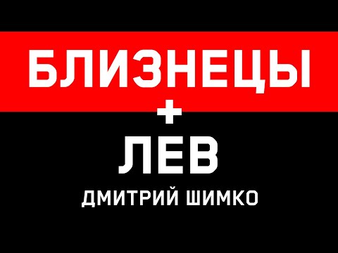 Видео: ЛЕВ+БЛИЗНЕЦЫ - Совместимость - Астротиполог Дмитрий Шимко