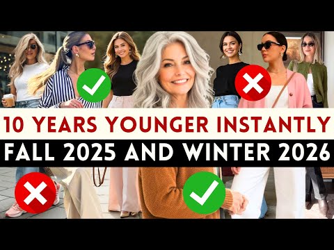 Видео: 🔴 Что модно и актуально, чтобы выглядеть на 10 лет моложе в 2026 году | Mia Moda