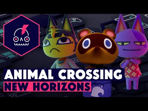 Видео: Обзор ANIMAL CROSSING NEW HORIZONS • Самоизоляция с антропоморфными зверятами в дикой местности