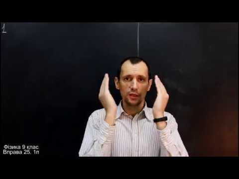 Видео: Фізика 9 клас. Вправа № 25