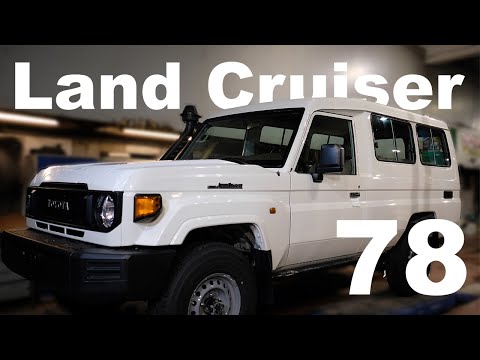 Видео: Toyota Land Cruiser 78 (4 литра бензин) 2024 года