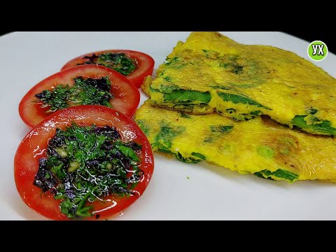 Видео: Как превратить НЕ СЪЕДОБНЫЕ помидоры в шикарную закуску + идея для завтрака (зелёный омлет).