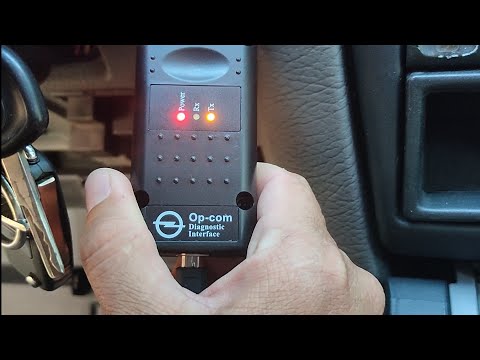 Видео: Диагностика сканером Opcom v1.70 Opel Omega B АКПП x20se