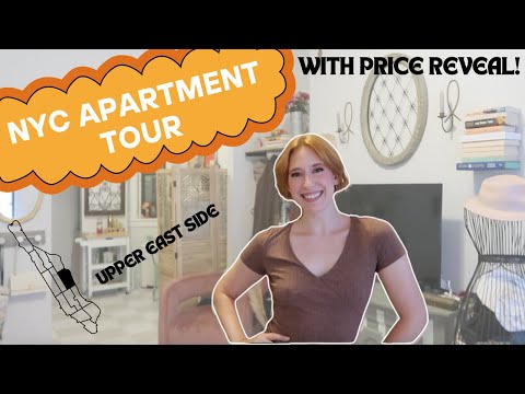 Видео: Экскурсия по студии в Нью-Йорке — стабилизированная арендная плата в Верхнем Ист-Сайде!!! *с раск...