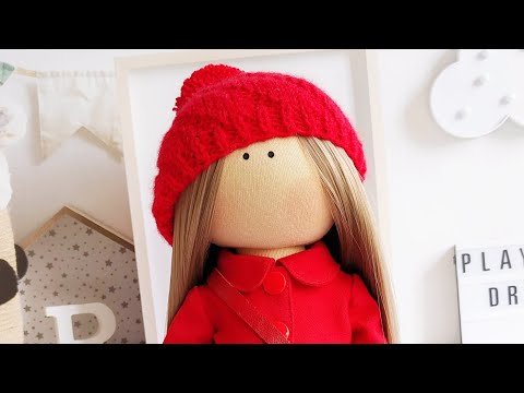 Видео: Мастер класс беретка-зефирка для куклы урок 1