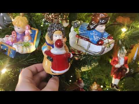 Видео: Моя ёлка 2025 с игрушками Импульс Impuls Комозия Komozja Морозко, Holiday Classic Китай, Ёлочка Клин