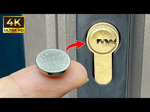Видео: 3 способа экстренного открытия двери без ключей😱!! Миллиарды не знают этого секрета!
