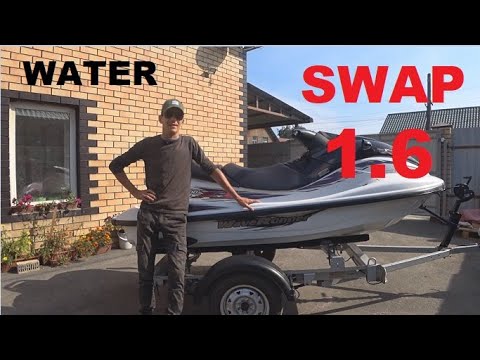 Видео: На приоре по воде SWAP YAMAHA