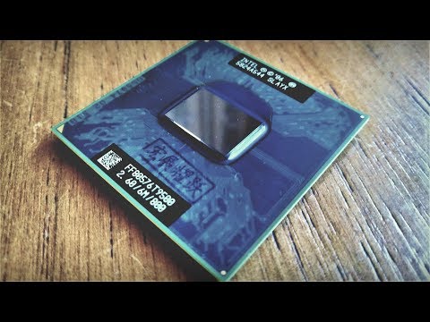 Видео: Модернизация ноутбука Toshiba Satellite A200-23U. S01E06. Замена C2D T7500 на T9500. Тесты!)