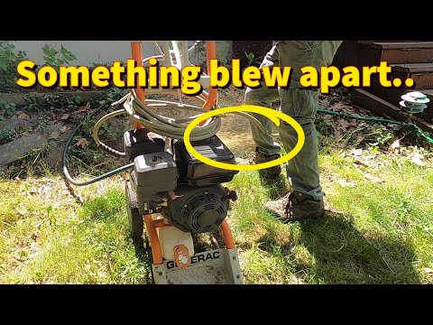 Видео: Выброшенная моечная машина GENERAC POWER WASHER была простым решением... пока она не сломалась