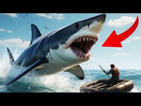 Видео: ПЕРЕЖЫЛ НАПАДЕНИЕ АКУЛЫ! | РАФТ симулятор на плоту|