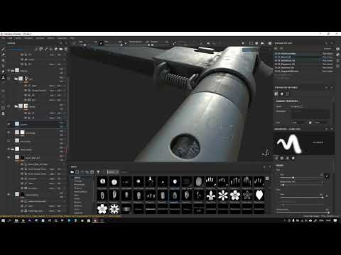 Видео: Как замаскировать шов в Substance painter