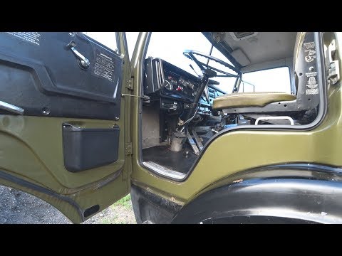 Видео: Отчистил кабину КАМАЗ 4310 после 20 лет простоя!!! Clean cabin KAMAZ 4310.