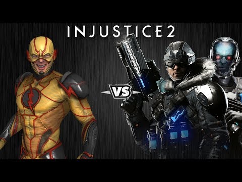 Видео: Injustice 2 - Обратный Флэш против Капитана Холода и Мистера Фриза - Intros & Clashes (rus)