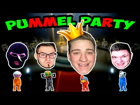 Видео: ВОЗВРАЩЕНИЕ В Pummel Party! На изи РАСКИДАЛ банду ЮТУБА и взял ТОП 1!