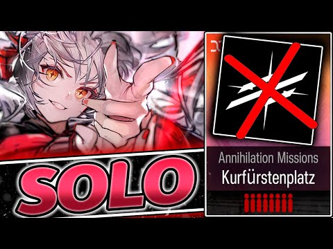 Видео: ЭТО НЕ НОРМАЛЬНО.. | Annihilation 30 Wis`adel SOLO [Kurfürstenplatz] | Arknights