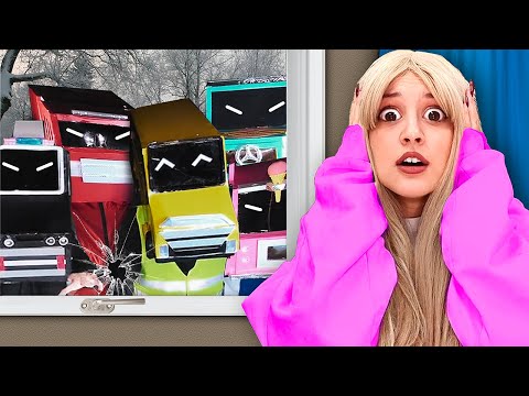 Видео: ВСЕ ЗЛЫЕ ДРУЗЬЯ автобусмена пришли к ней под окно! 🪟
