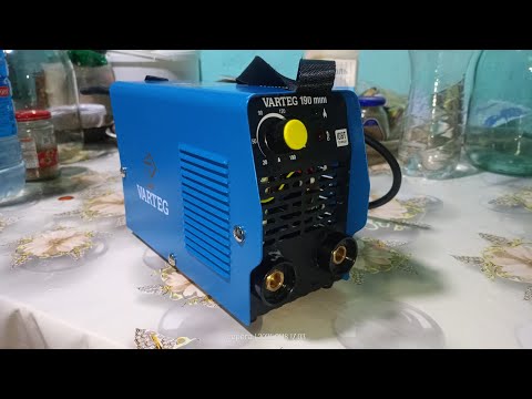 Видео: сварочный аппарат VARTEG 190 MINI,варю им обогреватель с трубы 114.