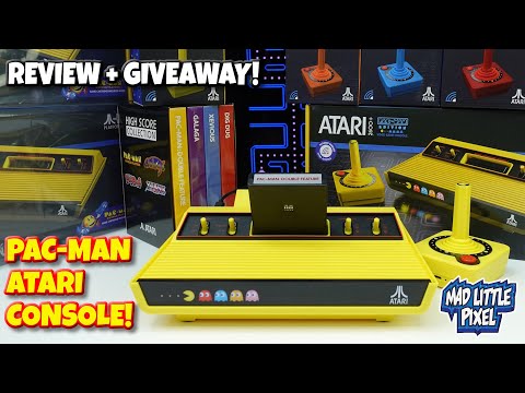 Видео: Это просто СУПЕР! Консоль Atari 2600+ Pac-Man Edition и картриджи Namco 7800! (Распаковка и обзор)