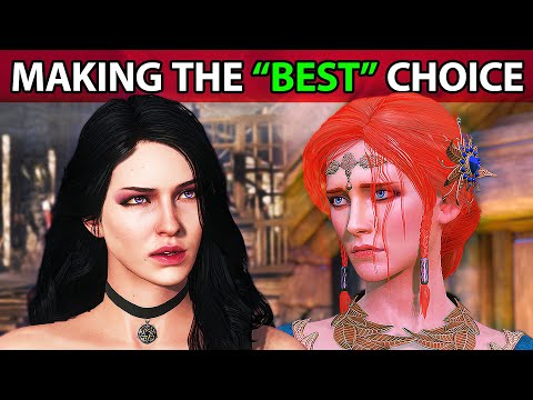 Видео: Ведьмак 3 — Трисс против Йеннифэр: кого выбрать?