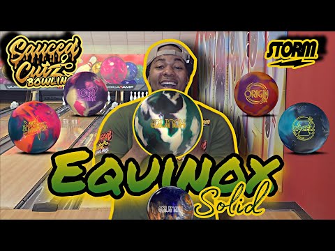 Видео: ЗДОРОВЫЙ ДЕВУШКА в кампусе! | Storm Equinox Solid OFFICIAL Полный обзор: боулинг двумя пальцами, ...