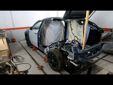 Видео: Mazda CX30 Дефектування, рихтовка та фарбування