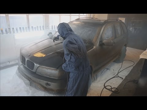 Видео: BMW X5 - Покраска за 35 000 рублей