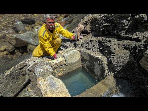 Видео: Нашёл воду всего в 1 метре под землёй в горах Ирана | Примитивное выживание и готовка